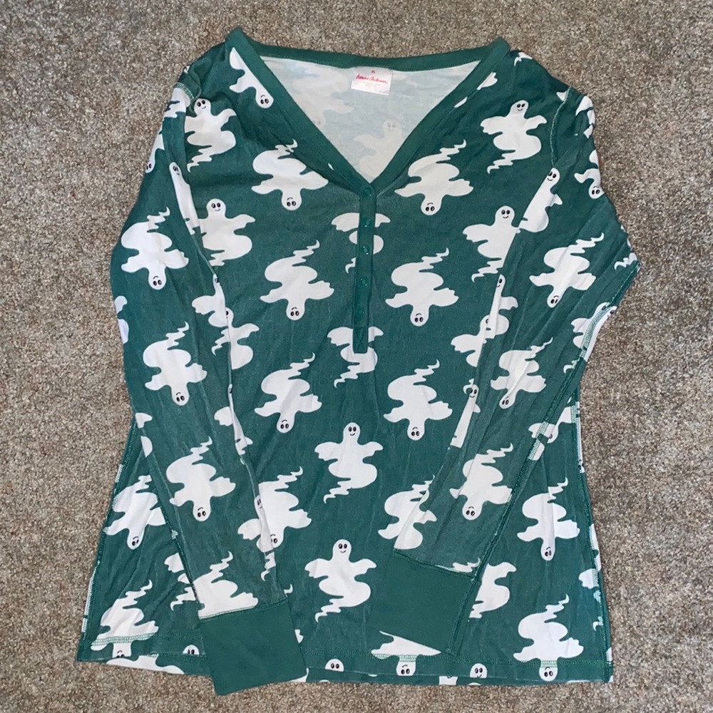 Hanna Andersson women xl pj top ghosts